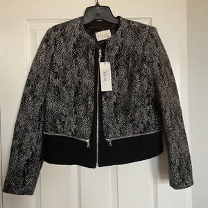 NWT Sandro zip up jacket women’s size 40 (small)